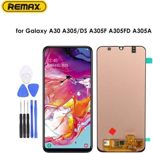 Display For Samsung Galaxy A30 A305/DS A305F A305FD A305A AMOLED LCD With Perfect 3D Touch Screen Digitizer Assembly Repair Kit