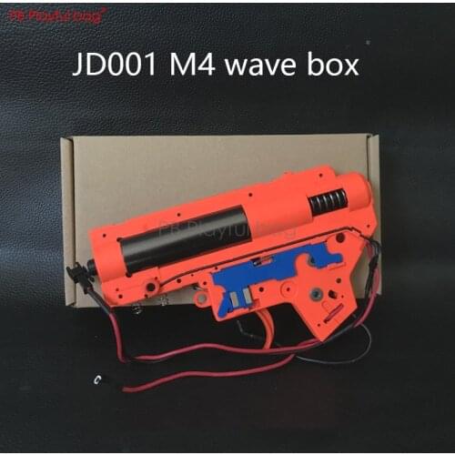 Playful bag M4 electric water bullet gun wave box CQB toy gun transmitter 460 motor 16400 rpm NA56