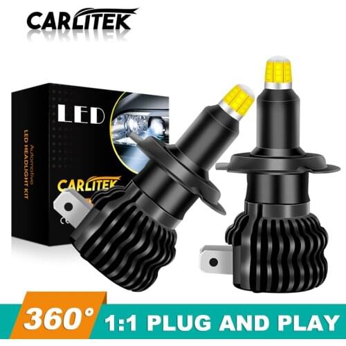 Лампочки h7 белый свет 9012 9005/HB3 9006/HB4 h1 h8 h9 h11 led running lights for car rainproof CSP Focus Beam fanless