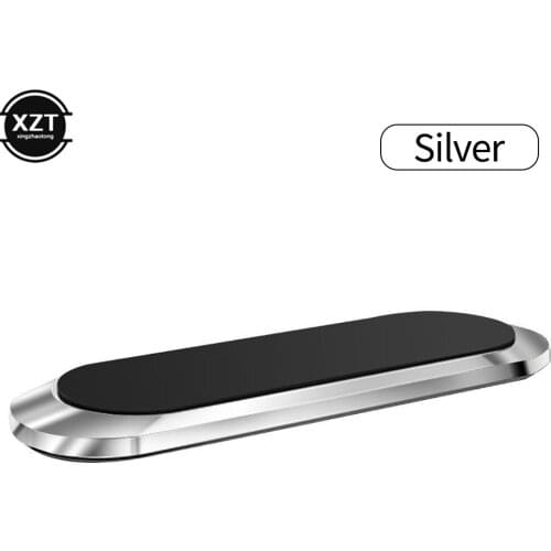 Magnetic Car Phone Holder Rotatable Mini Strip Shape Stand For Huawei Metal Strong Magnet GPS Car Mount for iPhone 11