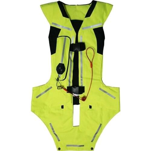 Motorcycle Air-bag Vest 4 With tail protection Racing Professional Advanced AirBag system motocross protective Airbag jacket