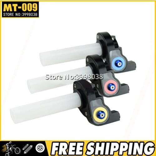 Motorcycle parts visual Throttle Grips Settle & twist gas throttle handle Dirt Pit Bikes atv 50cc- 160cc ATV GPX SDG