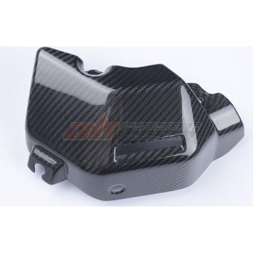 Lower Engine Water Coolant Side Cover For Yamaha MT09 MT-09 FZ09 2014-2019 100% Carbon Fiber