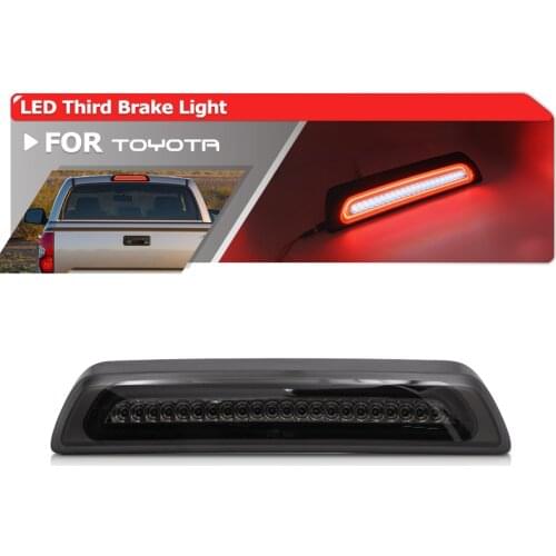 Fits For Toyota Tundra 2007-2021 815710C050 Smoked Led High-Mount High Level Third 3rd Brake Stop Light White Cargo Roof Lamp