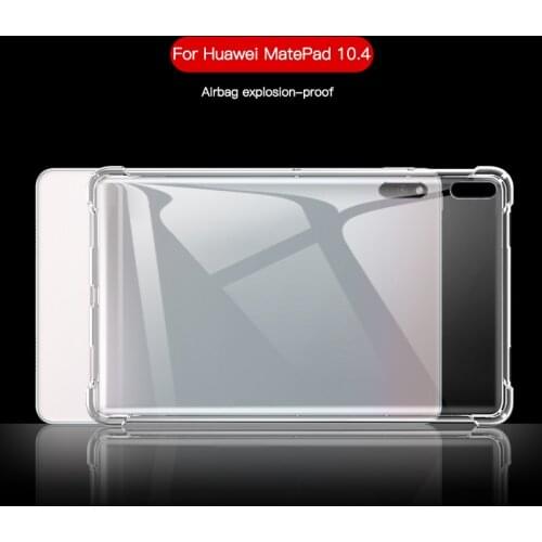 Shockproof Cover For Huawei Matepad 10.4 BAH3-W09 Honor V6 KRJ-W09 10.4'' Case TPU Silicon Transparent Cover Coque Fundas