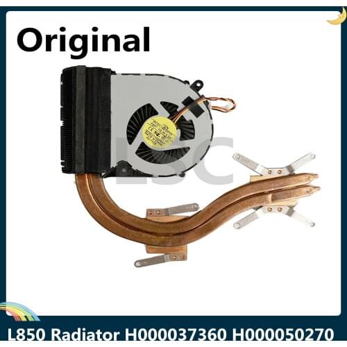 LSC 90% New Original For Toshiba Laptop Cooling L850 C850 L870 C870 L875 Cpu Radiator Heatsink With Fan H000037360 H000050270