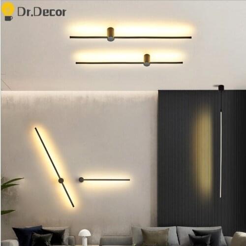 Nordic LED Wall Lamps for Living Room Bedroom Modern Loft Wall Lights Indoor Lighting Home Deco Aisle Wall Sconce Light Fixtures