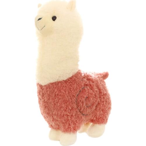 28-80cm Cartoon Alpaca Rag Doll Doll Grass Mud Horse Plush Toy Baby Bedtime Appease Child Birthday Gift Home Decorations 022