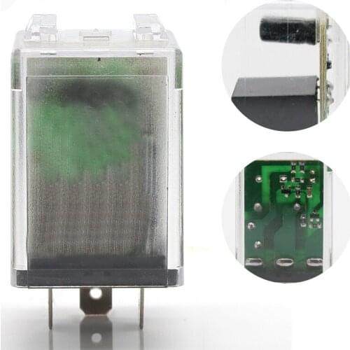 Car Motorcycle Universal Adjustable 1pcs DC 24V 160W 3 Pin Car Turn Signal Blink LED Light Indicator Flasher Relays