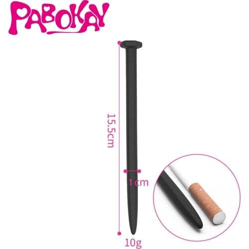 Silicone Urethral Dilator Male Masturbation Horse Eye Plug Urethral Stimulation Stick Fun Adult Products