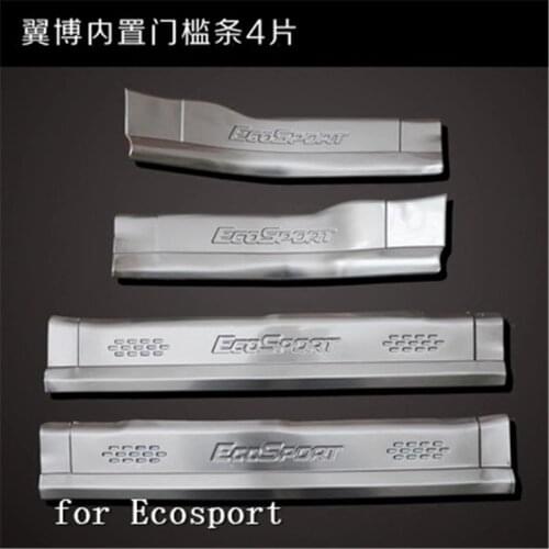 Superior quality Stainless Steel Scuff Plate/Door Sill Door Sill for Ford Ecosport 2018 Car styling