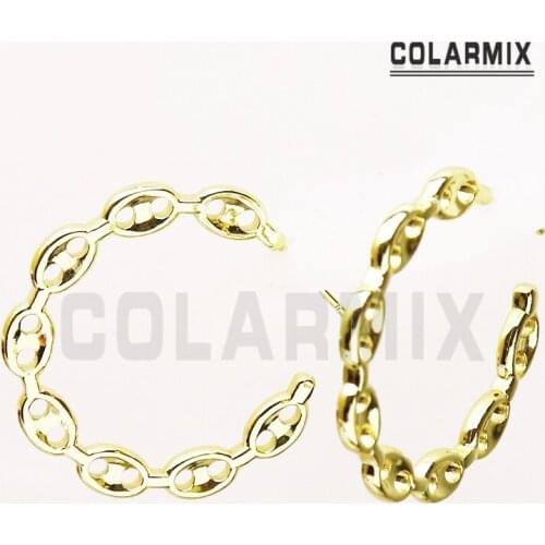 4 Pair Round hoop earrings Circle Hoop earrings women jewelry Stud earrings Hoop earrings Gift for women jewelry 41248