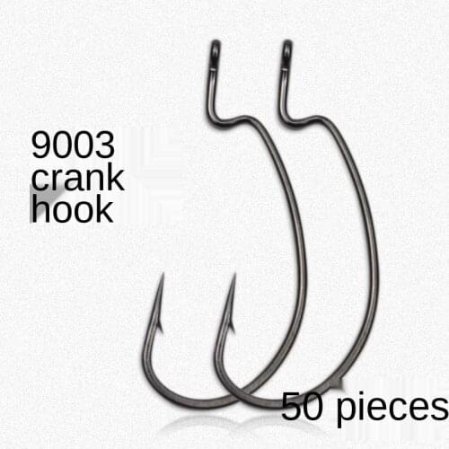 50Pcs/500/1000 Sea Hooks Fishing Box LUSHAZER Offset Hook 2#-3/0# Carp Snap Fishing Big Hooks Tackles Accessories Fishhook