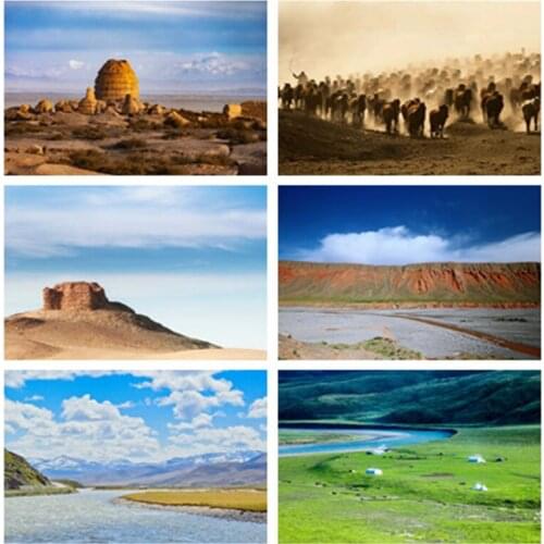 5D DIY Diamond Embroidery Landscape Diamond Painting Mosaic Rhinestone Full Cross Stitch Home Decor Gift Handmade Crafts