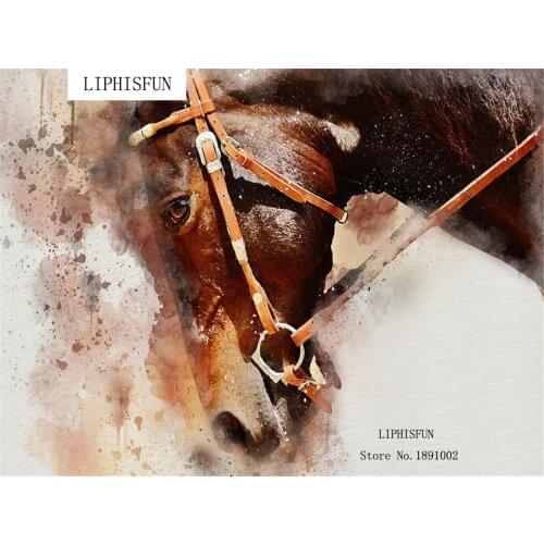 5D DIY Diamond Painting kit Square Resin Rhinestone Embroidery Cross Stitch Full Drill Home Wall Decor Horse