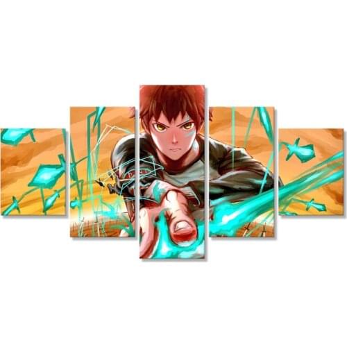 Fate Grand Order Shirou Emiya Canvas Pictures Home Decorative 5 Pieces Paintings Wall Art Printed Poster Living Room