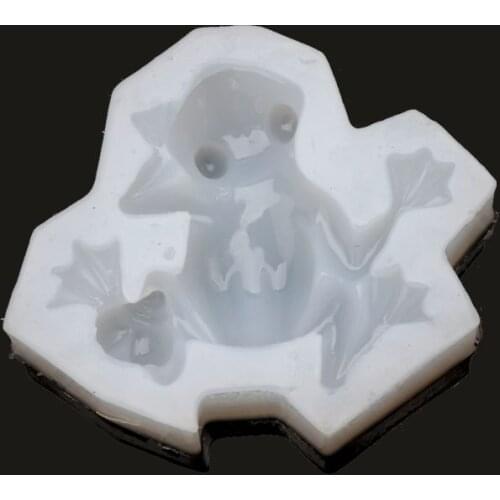 UV Resin Liquid Silicone Mold 3D Frog Animal Resin Mold DIY Baking Tool Jewelry