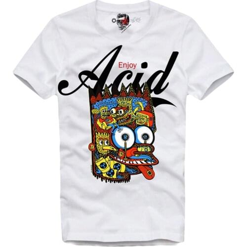 T SHIRT ENJOY ACID LSD MESKALIN 2C B AL LAD DMT MEO 3457 Cool Casual Pride T Shirt Men Unisex New Fashion Tshirt Loose