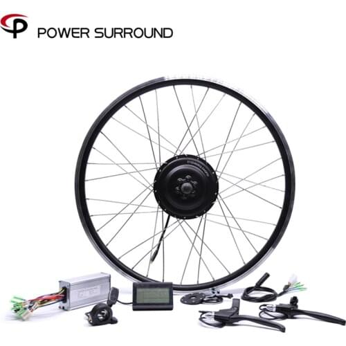 Electric Bike Kit 48v500w Shengyi Dgw22c Rear Cassette Electric Bike Conversion Kit Brushless Hub Motors 20'' 26'' 28