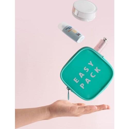 Cute Girls Purse Small Ziplock Bags Waterproof Cable Organizer Eco-friendly Jewelry Makeup Storage Bag Bright Colored Bags