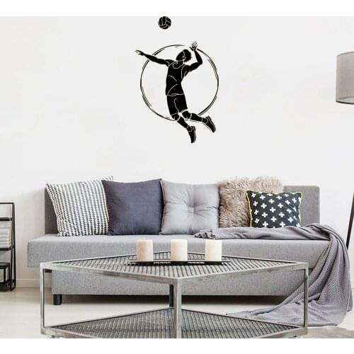 Wall Sticker Water Polo Sport Vinyl Decal Interior Art Home Decor Volleyball Mural Removable DW7803