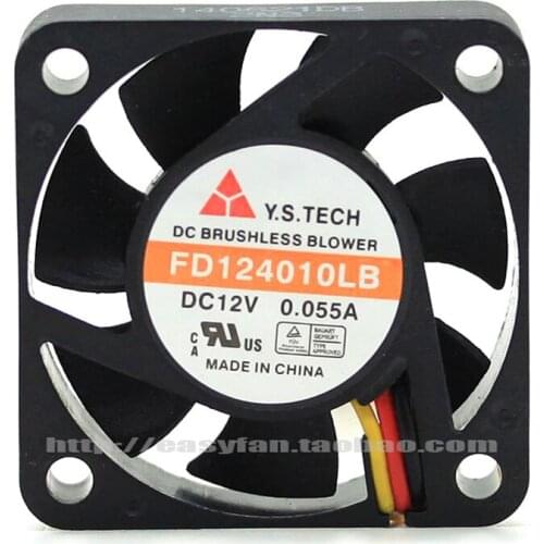 New original FD124010LB set - top box VCR fan 0.055A 4010 4 cm