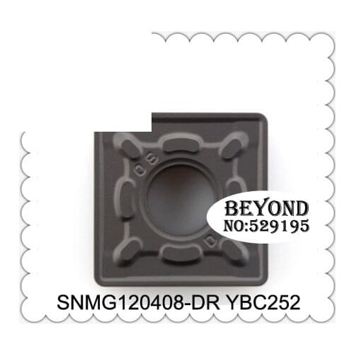Original Insert SNMG120408-DR YBC252 SNMG 120408 Carbide Inserts Lathe Cutter Tools Turning Tool CNC porta cuchillas torno