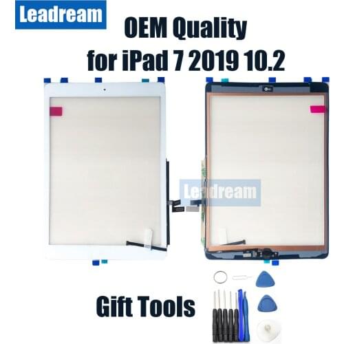 Original Touch Screen Glass Panel Digitizer for iPad 7 2019 10.2 innch A2197 A2200 A2198 with home button