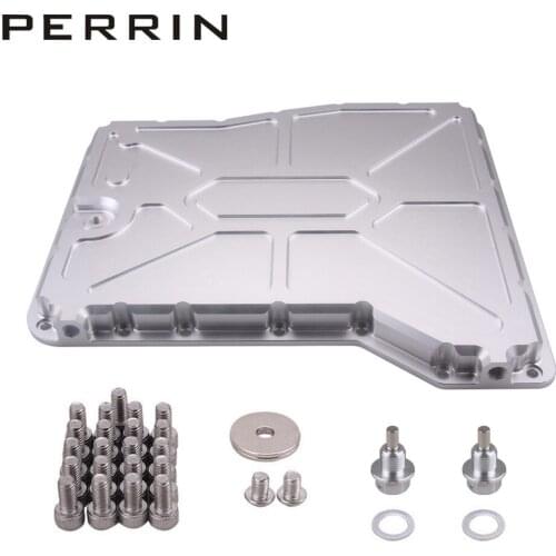 Billet Finned Strength Transmission Oil Sump Pan For 09-17 Nissan GTR R35 VR38DET GR6 New Alloy Aluminum Cooler / Temp Sensor