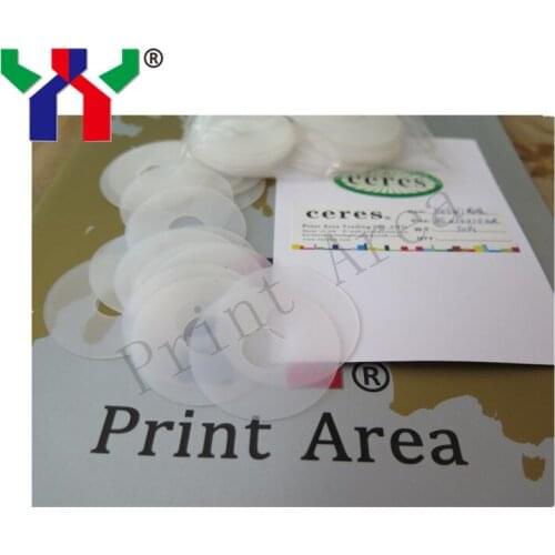 Size:45*14*1mm, 200pcs/pack Printing rubber APC sucker specially for printing machine, High quality plastic rubber sucker