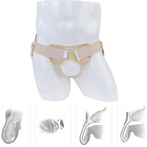 Adjustable Inguinal Hernia Belt Groin Support Inflatable Hernia Bag Adult Elderly Hernia Support Surgery Treatment Hernia Band
