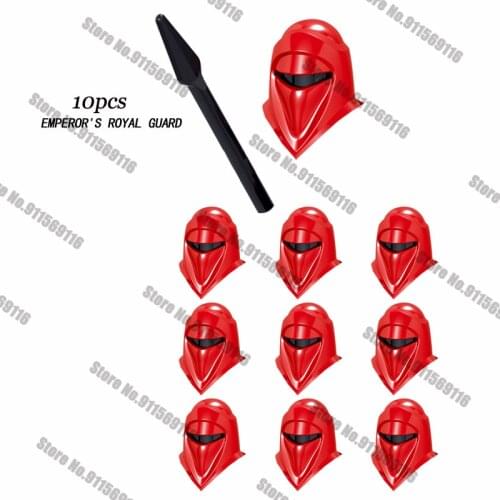 10PCS Royal Guards Building Blocks Bricks Star Action Figure Wars Toys Kids