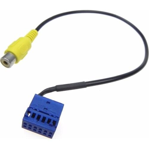 10pcs High Quality Golf 7 Lingdu Mingrui Speed 5 5.5 6.5 inch MIB dedicated reversing image camera input line cables length 30cm