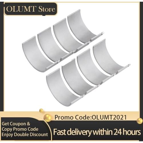 8Pcs Size 30mm~28mm Connecting Rod Bearing For KAWASAKI KLE250 GPZ250 GPX250 EX250 NINJA For Benelli BJ300 BJ600GS