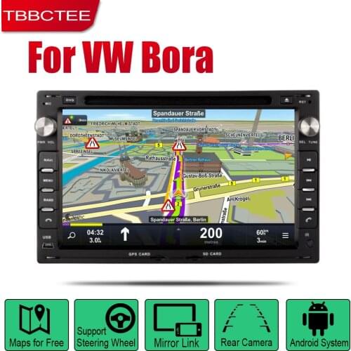 Android 2 Din Auto Radio DVD For Volkswagen VW Bora 2002 2003 2004 2005 2006 2007 2008 2009 2010 Car Multimedia Player GPS WIFI