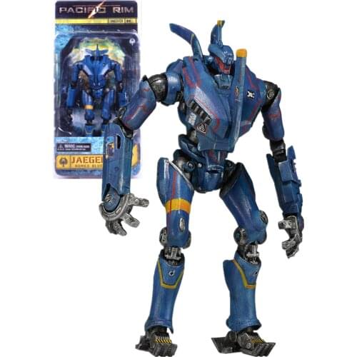 BANDAI Model Pacific Rim Spot sale 18CM Serie 5 Muneco coleccionable de lujo Romeo Blue, 7 in Children Toy Gift Birthday
