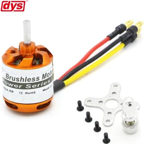 DYS D2836 750KV 880KV 1120KV 1500KV 2-4S Brushless Outrunner Motor For Rc Multicopter