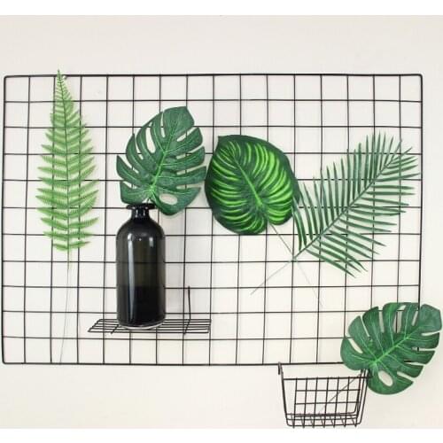 Hot sale 1pc Artificial Tree Leaves Simulation Leaf For DIY tropical Hawaiian Theme Party Home Garden Wedding decoration Leaves