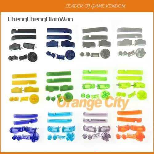 2sets for GBA d-pad Buttons D Pads Power ON OFF Buttons for Gameboy Advance A B L R Buttons Keypads
