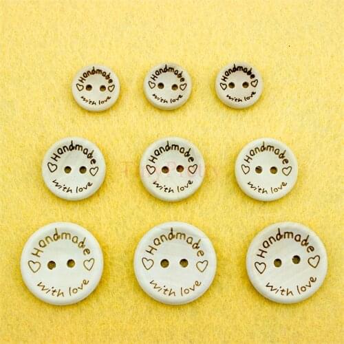 Крошечные довольно Wooden Buttons