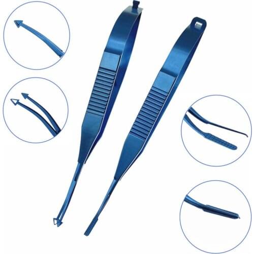 Ophthalmic Titanium Nucleus Bisector Trisector/Vectis Forceps 1/2 1/4 Surgical Instruments