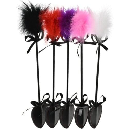 2Syles Sex Spanking Feather Whip Lash Fetish Flogger Horse Whip Adult Sex Products Sex Toys For Couples Erotic Accessories