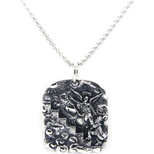 Support Dorpship New Arrival Punk Style Pendant 316L Stainless Steel Rock Men Boys Pendant