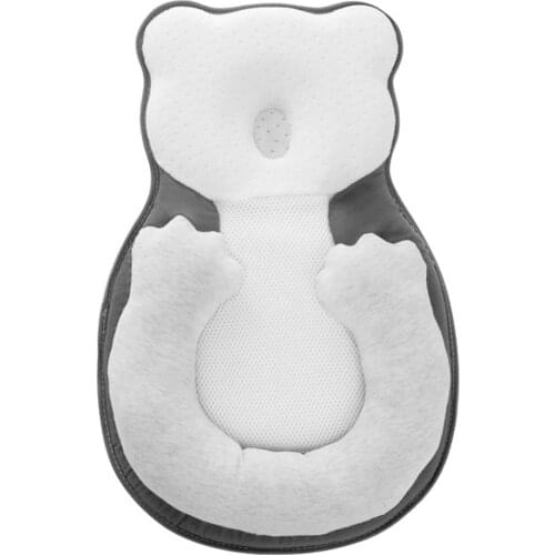 New Portable Baby Stereotypes Pillow Anti Deflection Correction Anti Rollover Baby Mattress Anti Roll Memory Foam Pillow