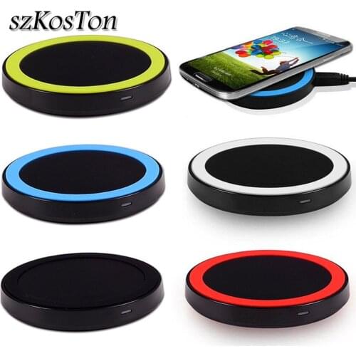 QI Wireless Charger For iPhone X 8 Plus XS Max XR USB Qi Charging Pad For Samsung Galaxy S9 Plus S8 S7 Note 9 S7 Edge Charger