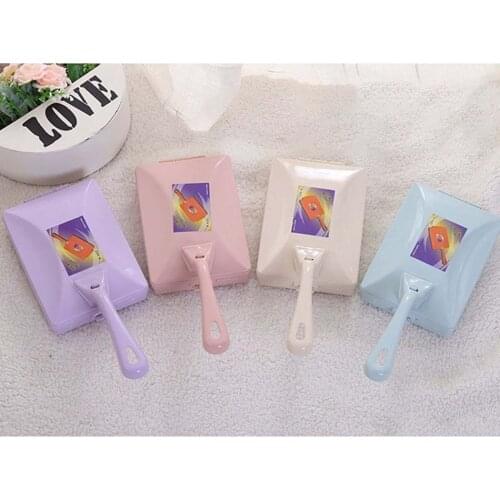 Double Brush Head Handheld Carpet Table Brush Plastic Sweeper Crumb Dirt Cleaner Roller Tool Home Cleaning Brushes Accessaries