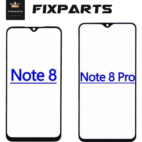 For Xiaomi Redmi Note 8 Pro Touch Screen Panel Glass Sensor Digitizer Redmi note8 Replacemen For Xiaomi redmi note 8 Touch Panel
