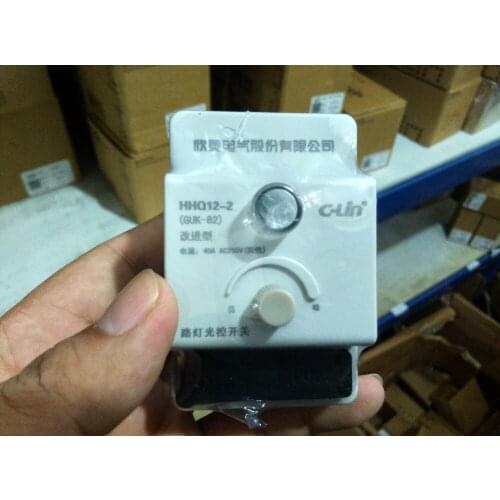 Brand new original authentic C-Lin HHQ12-2 (GUK-82) Road Light Control Switch 40A AC220V