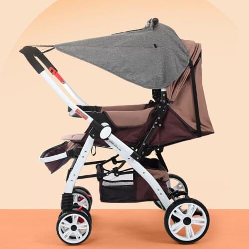 Universal Baby Stroller Accessories Sun shade Sun Visor Carriage Canopy Cover for Baby Infants Car Seat UV Resistant Hat