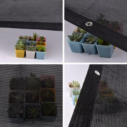 Hi-quality Black Anti-UV HDPE Shading Net Outdoor Awning Swimming Pool Succulent Plant Cover Shelter Sunshade Net 90% Shade Rate